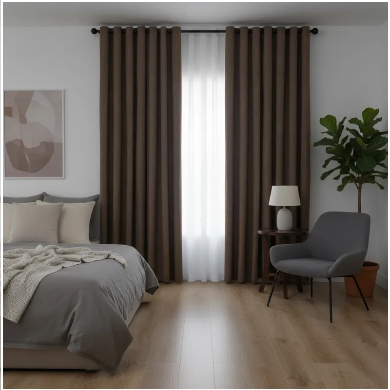 CORTINA 100% BLACKOUT NEGRO ENGOMADO 140X220 DE 2 PAÑOS MP - 3