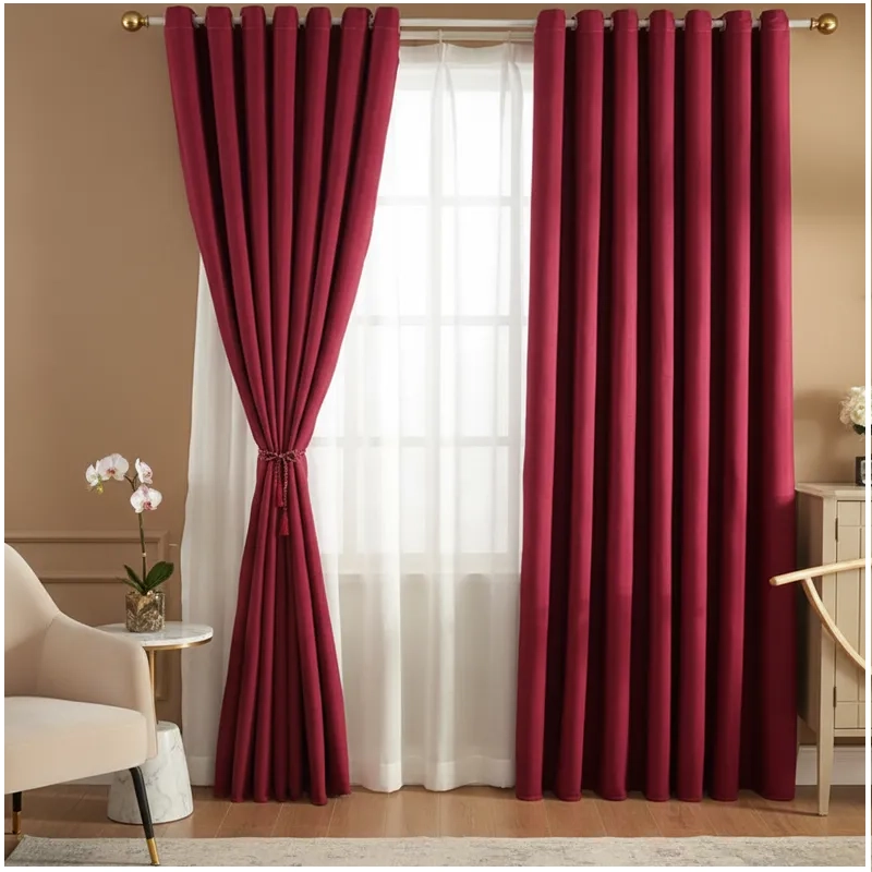 CORTINA 100% BLACKOUT NEGRO ENGOMADO 140X220 DE 2 PAÑOS MP - 3