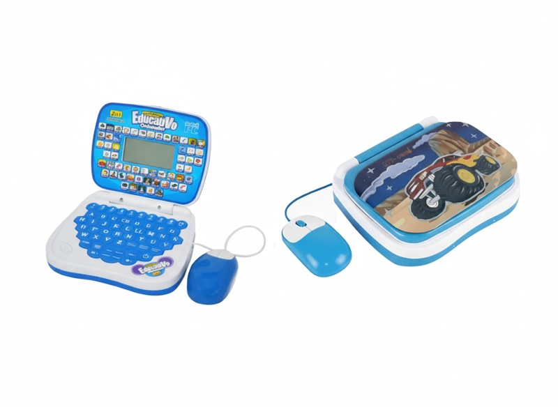 COMPUTADORA  DIDACTICA DE NIÑO  BILINGUE DISEÑO DINO VERDE - 1