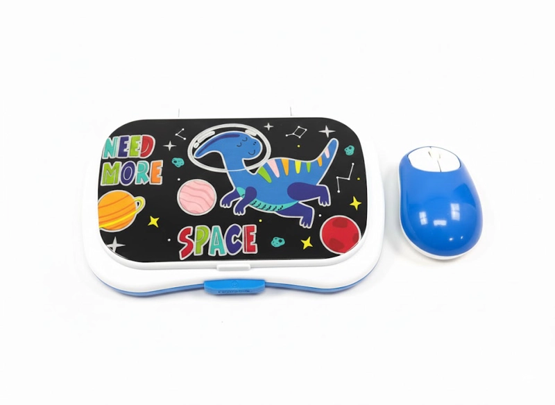 COMPUTADORA  DIDACTICA DE NIÑO  BILINGUE DISEÑO DINO VERDE - 3