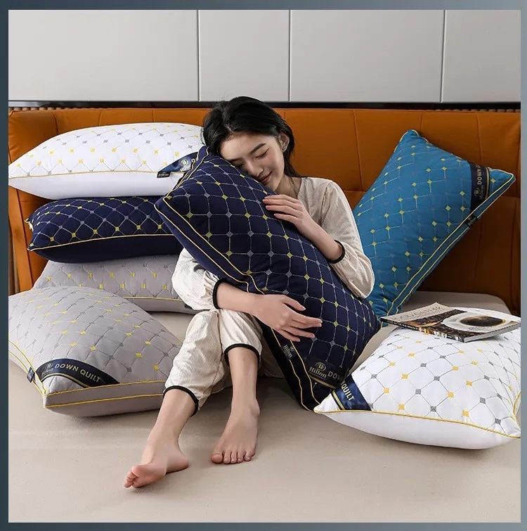 ALMOHADA SET DE 2 ALMOHADAS PREMIUM SUAVES Y COMODAS TF - 2