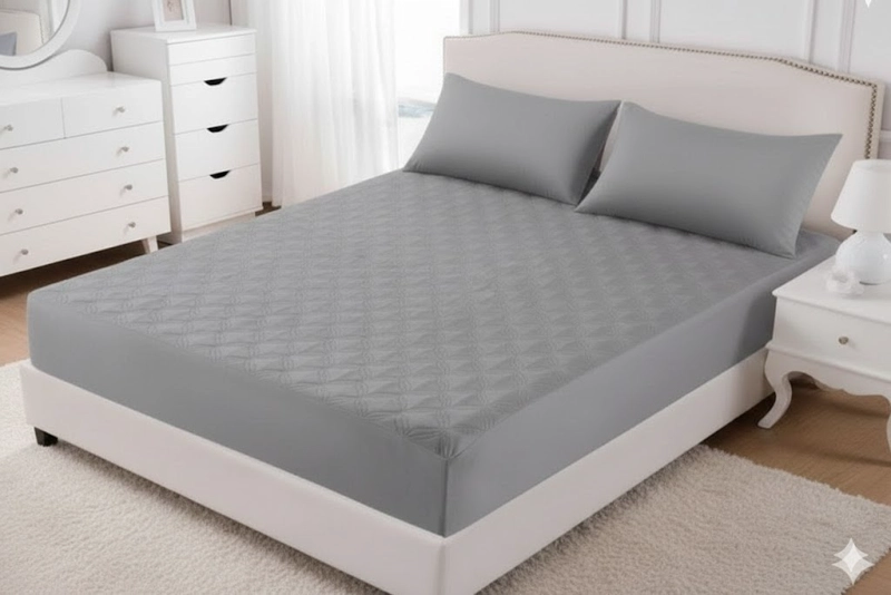 TOPPER CUBRECOLCHON SUPER KING UNICOLOR AJUSTABLE IPERMEABLE WM - 2