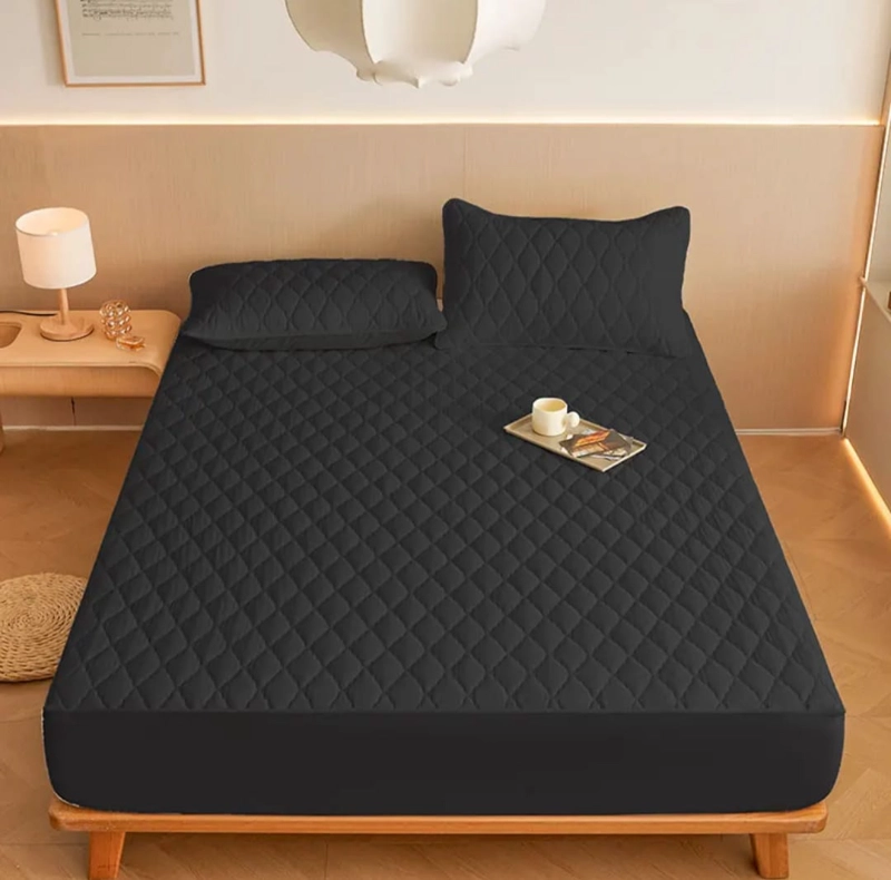 TOPPER CUBRECOLCHON IPERMEABLE TURQUESA  1.5 PLAZAS UNICOLOR AJUSTABLE  WM - 2