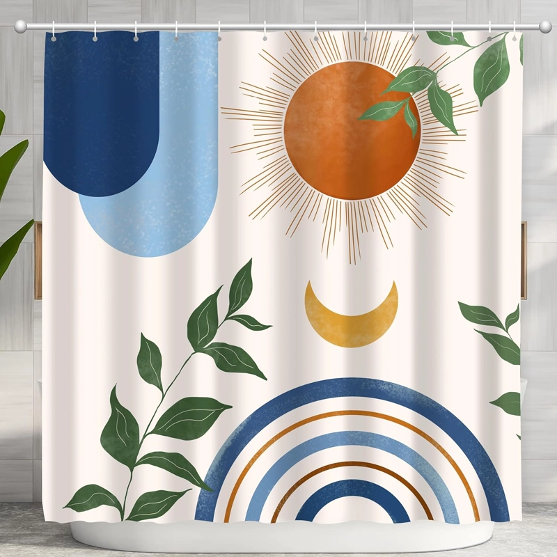 SETS DE BAÑO DE 4 PIEZAS CON DISEÑO VERANO WM - 2