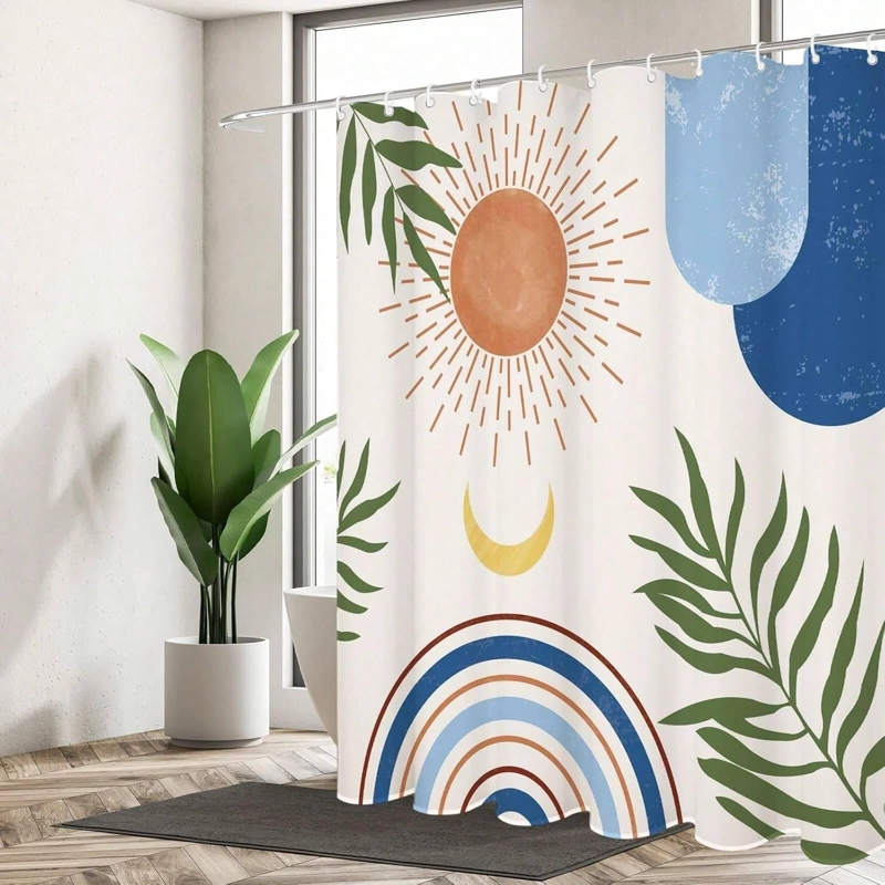 SETS DE BAÑO DE 4 PIEZAS CON DISEÑO VERANO WM - 3