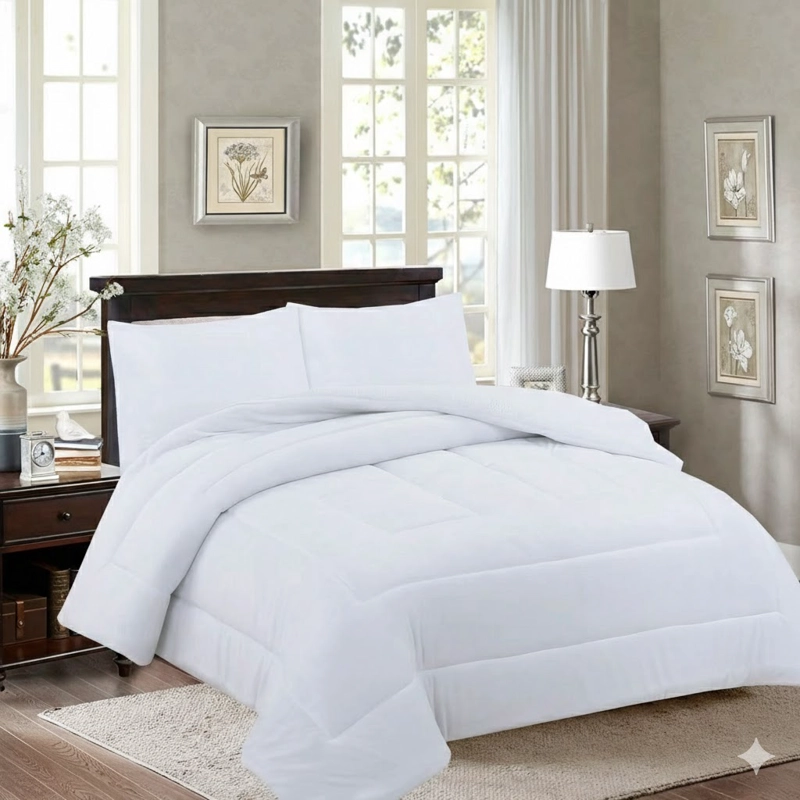 COBERTOR DE INVIERNO KING PLUSH CON CHIPORRO QUITA FRIO UNICOLOR ROSADO FYA - 1