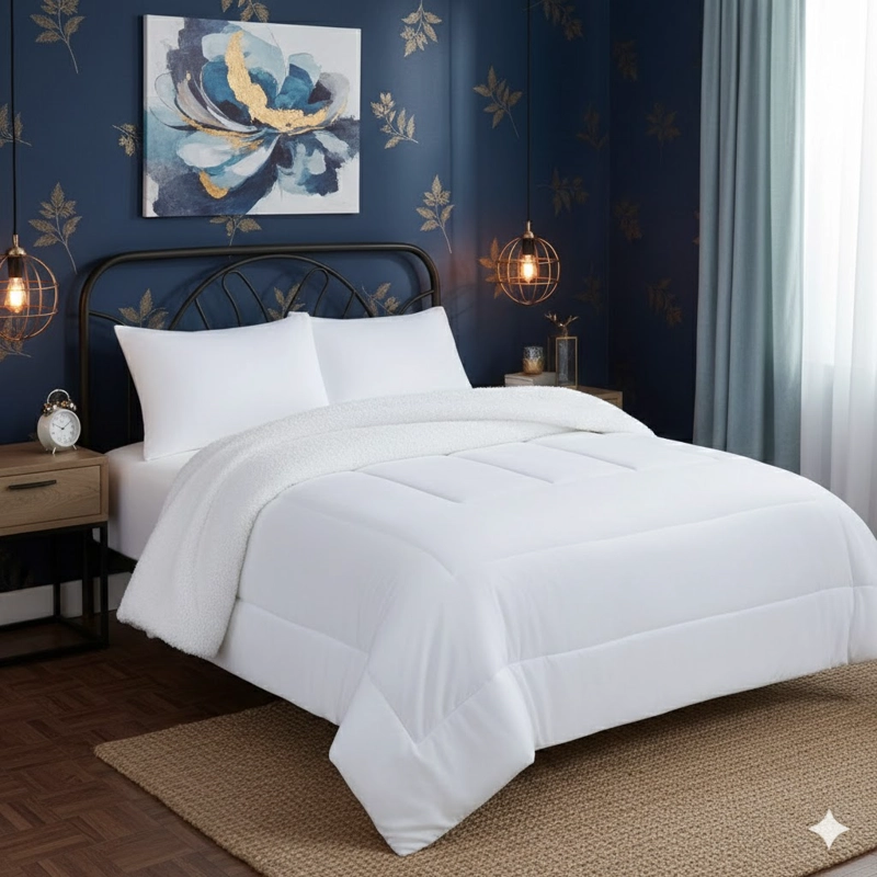 COBERTOR DE INVIERNO KING PLUSH CON CHIPORRO QUITA FRIO UNICOLOR ROSADO FYA - 2