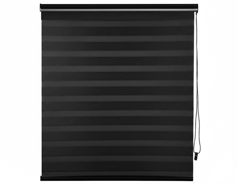 CORTINA NEGRA ROLLER DIA NOCHE 120X200 CM UNICOLOR TF - 5