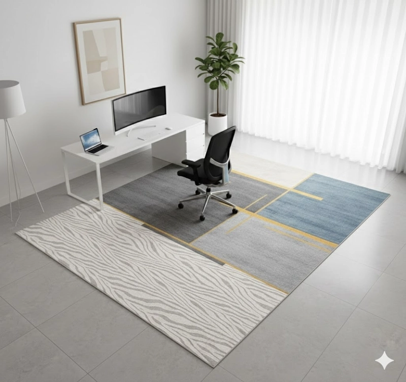 ALFOMBRA CON DISEÑO PARA LIVING 200X240 MODERNA ELEGANTE TFI - 3