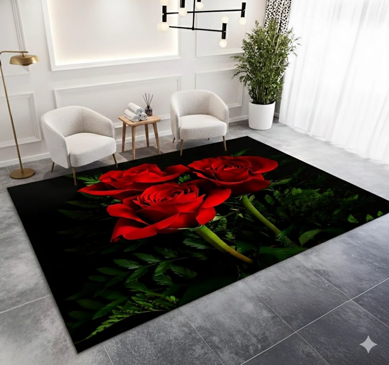 ALFOMBRA MODERNA 200X240 CON DISEÑO ELEGANTE ANTIDESLIZANTE TFI - 1