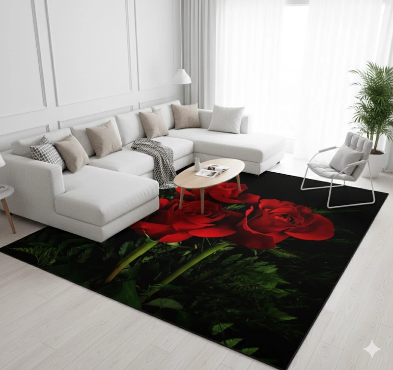 ALFOMBRA MODERNA 200X240 CON DISEÑO ELEGANTE ANTIDESLIZANTE TFI - 2