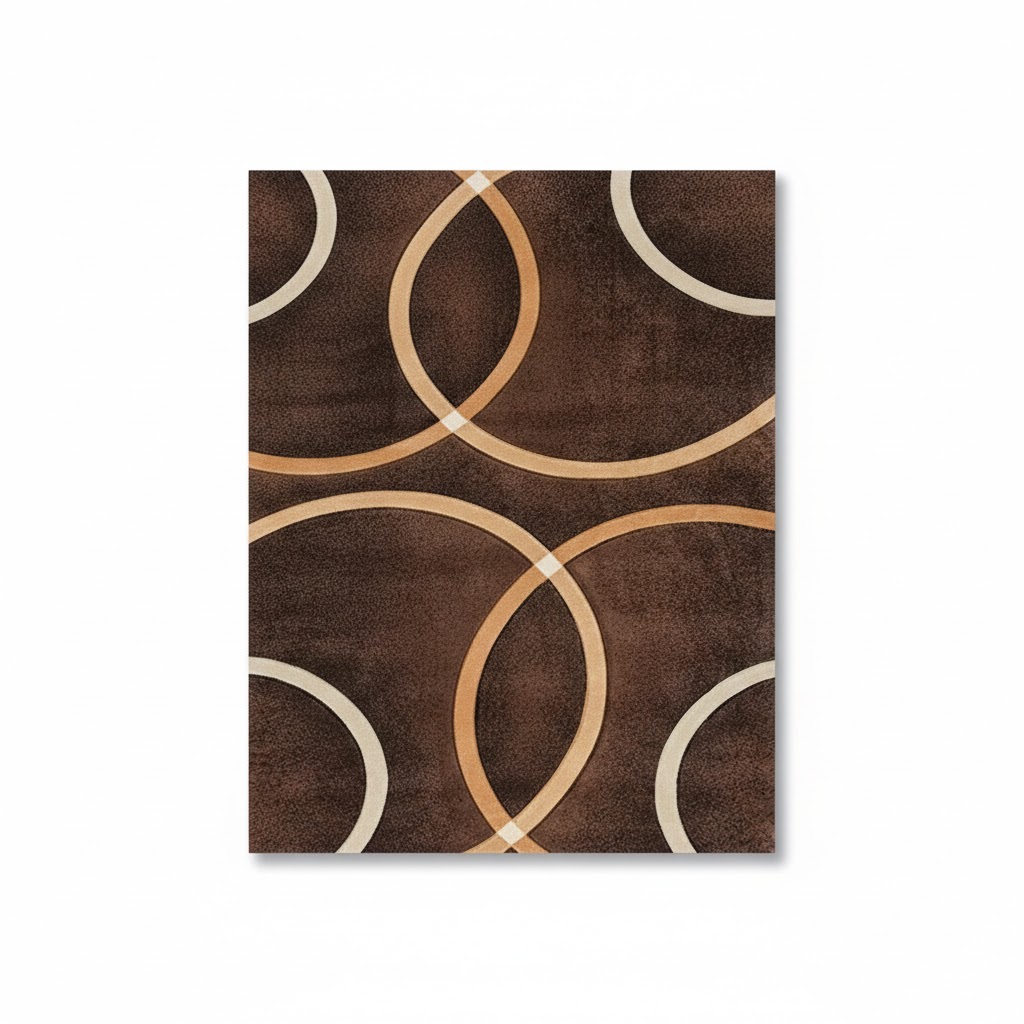 ALFOMBRA CON DISEÑO MODERNO JUVENIL 200X240 DECORACION DE SALA LIVING CMIO - 2