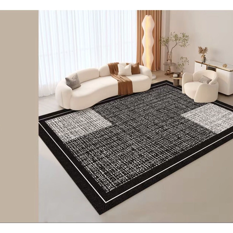 ALFOMBRA NEUTRA PARA SALA ELEGANTE DISEÑO ELEGANTE ILUSION OPTICA 3D JUVENIL 200X240 CMIO - 1