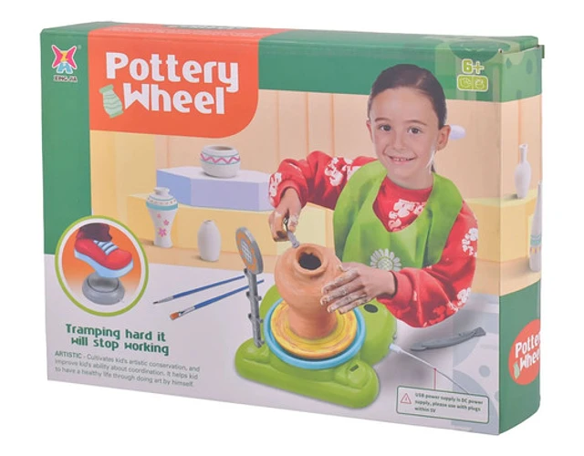 RUEDA DE CERAMICA PARA NIÑOS PRINCIPIANTES - 1