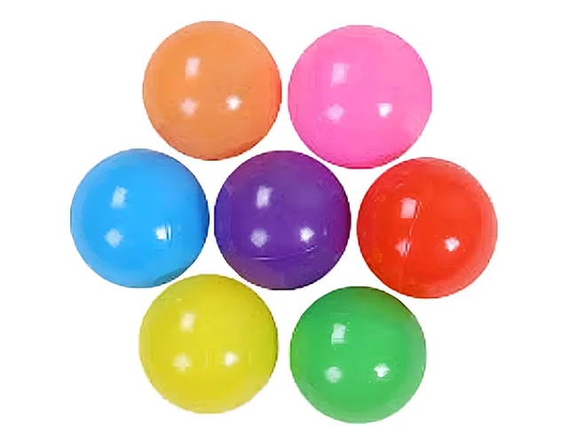 PACK 25 PELOTAS PLASTICAS PARA PISCINAS - 1