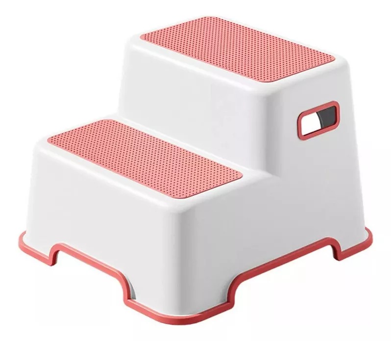 TABURETE DE DOS ESCALONES PARA NIÑOS - 1