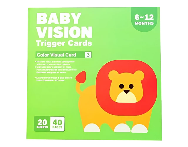 TARJETAS BEBE ESTIMULO VISUAL DE ALTO CONTRASTE - 1