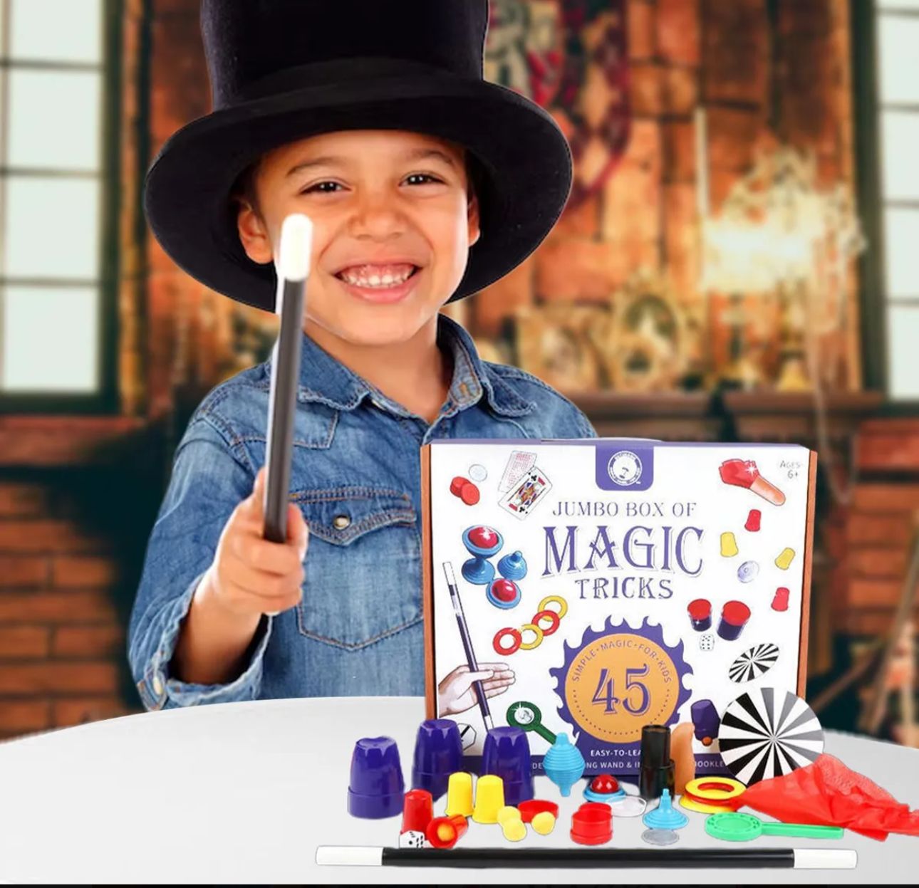 SET DE MAGIA INFANTIL INCLUYEB 135 TRUCOS - 2