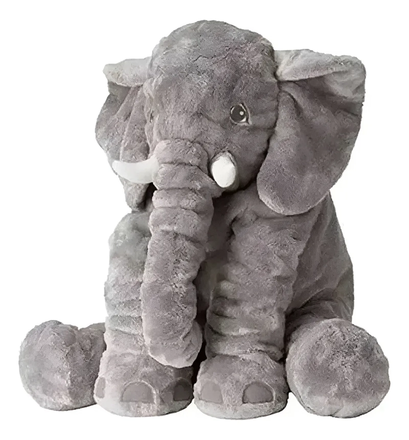 PELUCHE GIGANTE ELEFANTE AZUL - 2
