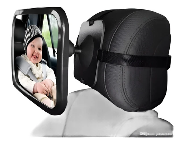 ESPEJO RETROVISOR DE AUTO PARA BEBES - 1