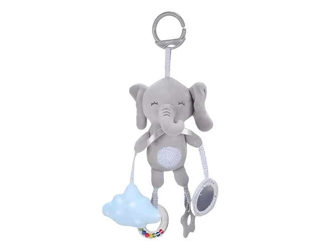 COLGANTE DE BEBE SONAJERO ELEFANTE - 1