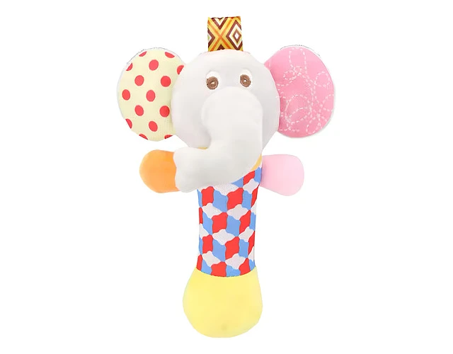 SONAJERO PELUCHE DE APRENDIZAJE ELEFANTE - 1