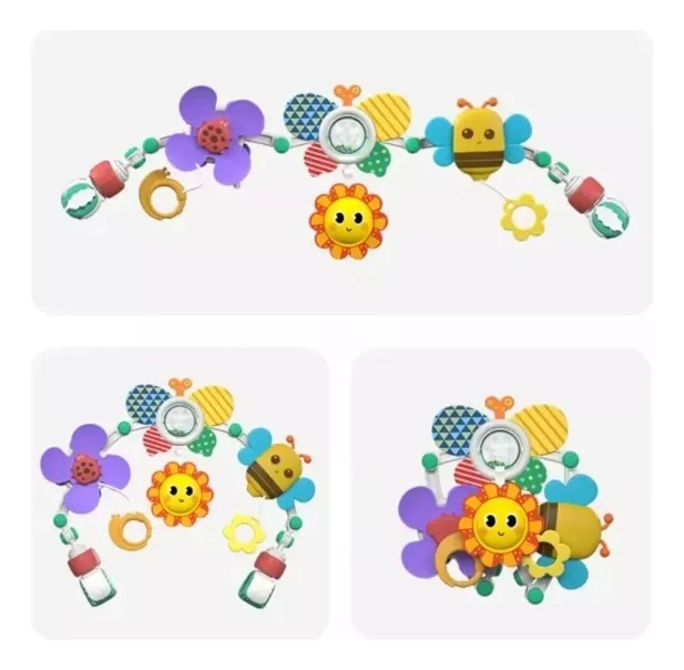ARCO MÓVIL SONAJERO PARA COCHES, CUNAS, SILLAS DE BEBES, GYM - 3