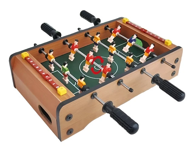 MESA DE FUTBOL MINI TACA TACA DE MADERA - 1