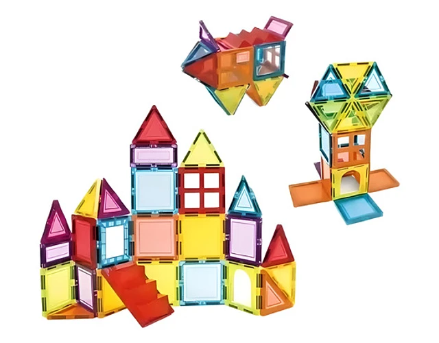 JUEGO DE CONSTRUCCION IMANES DE COLORES - 1