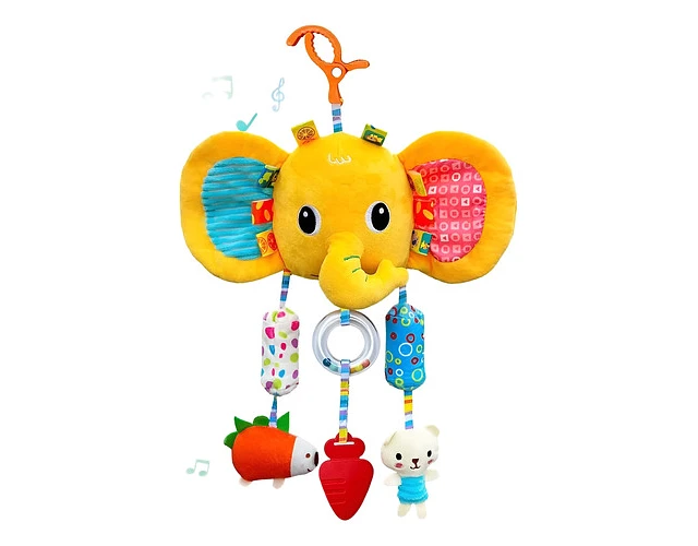 JUGUETE SONAJERO BEBE ASIENTO DE COCHI - 1