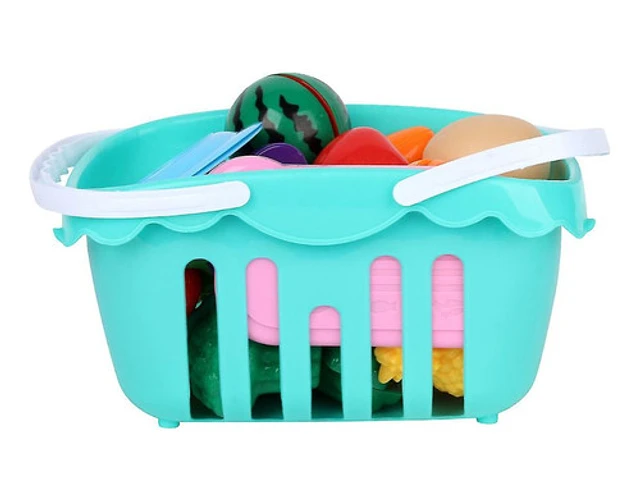 JUGUETE DIDACTICO DE COMIDA  FRUTAS CON  VELCRO - 1