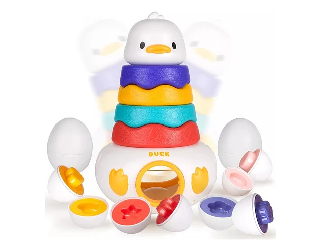JUEGO ENCAJE HUEVOS MONTESSORI - 1