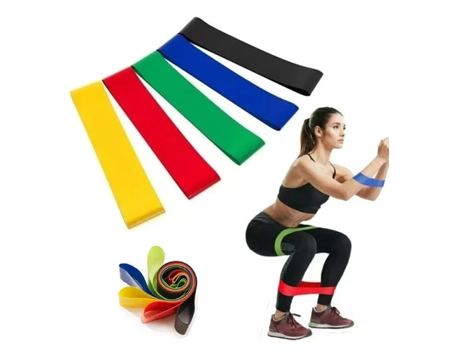 SET 5 BANDAS ELASTICAS PARA ENTRENAMIENTO - 1