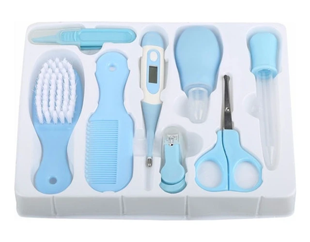 KIT ASEO PARA BEBES CEPILLO DE PELO Y CORTAUÑAS - 1
