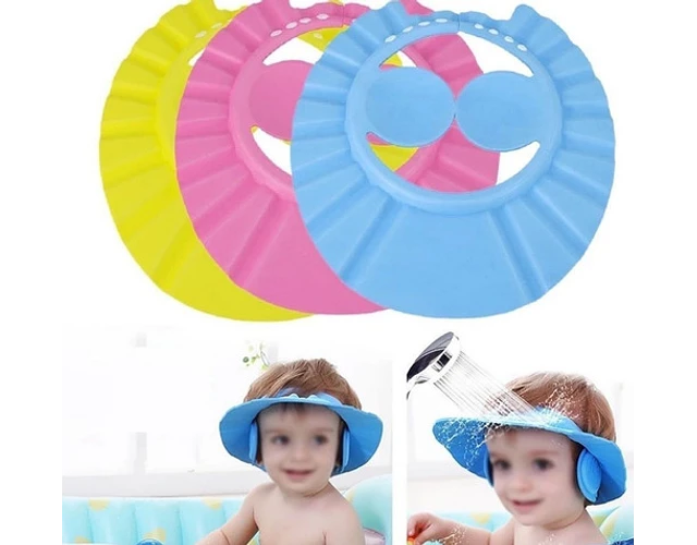 GORRO VISERA DE BAÑO DUCHA BEBE - 1