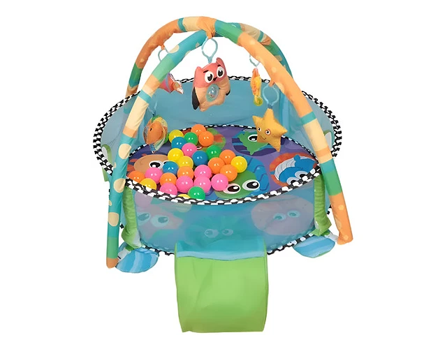 GIMNASIO PARA BEBES ALMOHADAS DE COLORES - 1