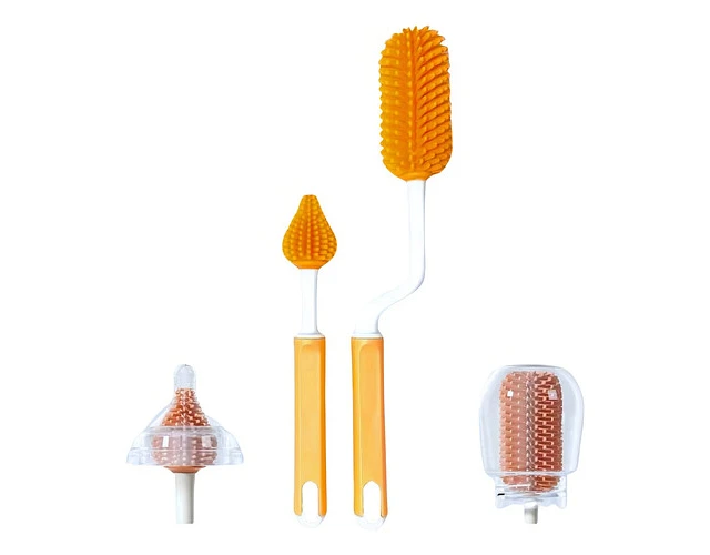 CEPILLO DE SILICONA LIMPIADORES PARA BEBE - 1
