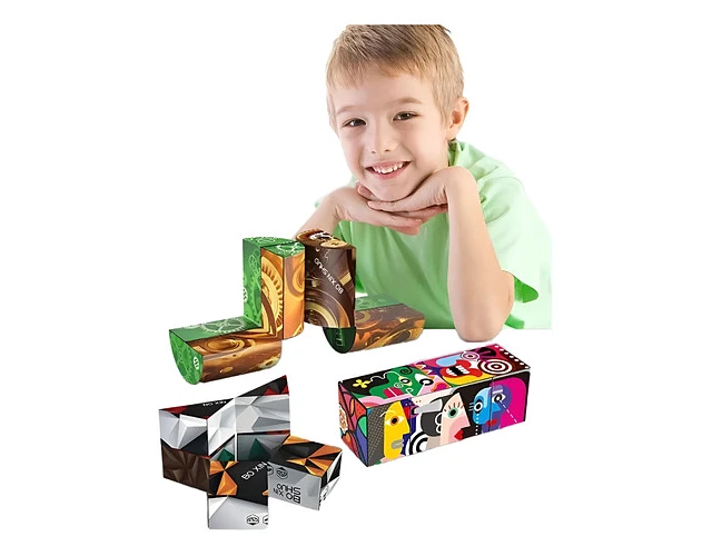 CUBO MAGICO JUGUETE DIDACTICO - 1