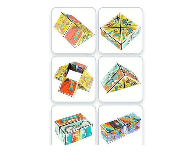 CUBO MAGICO JUGUETE DIDACTICO - 1
