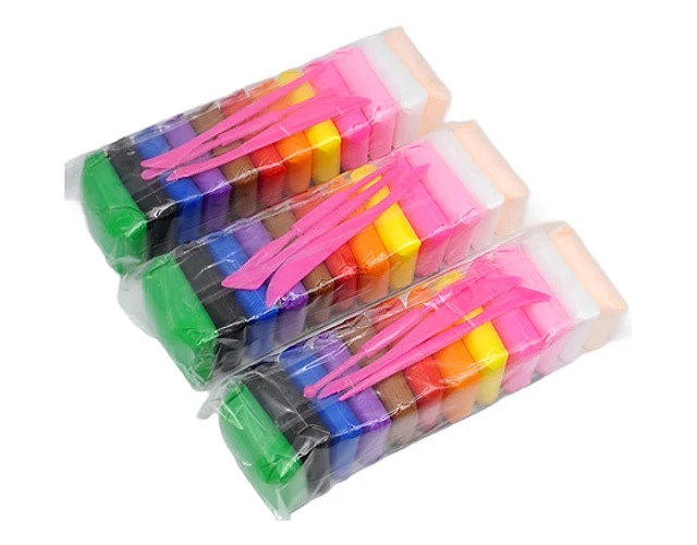 12 MASAS MOLDEABLES SLIME COLORES PARA NIÑOS - 1
