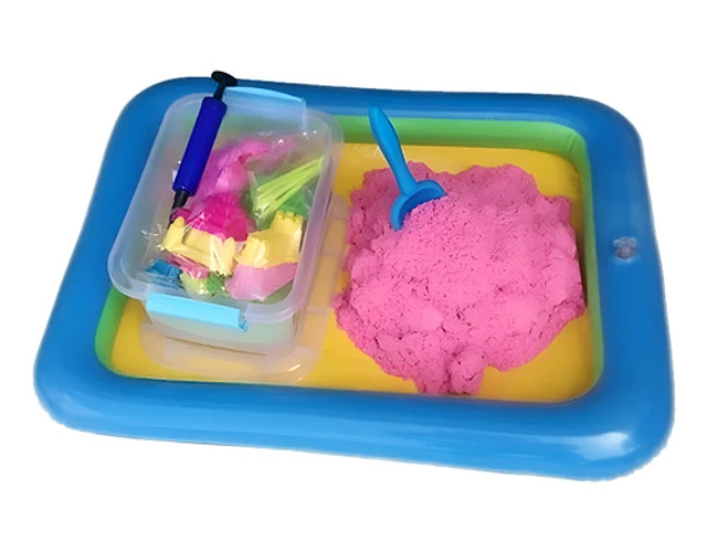 MASA ARENA MAGICA 2 KG CON PISCINA - 1