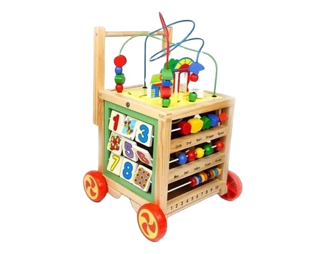 CAJA MOTRICIDAD MULTIFUNCIONAL , CAJA DE MADERA - 1