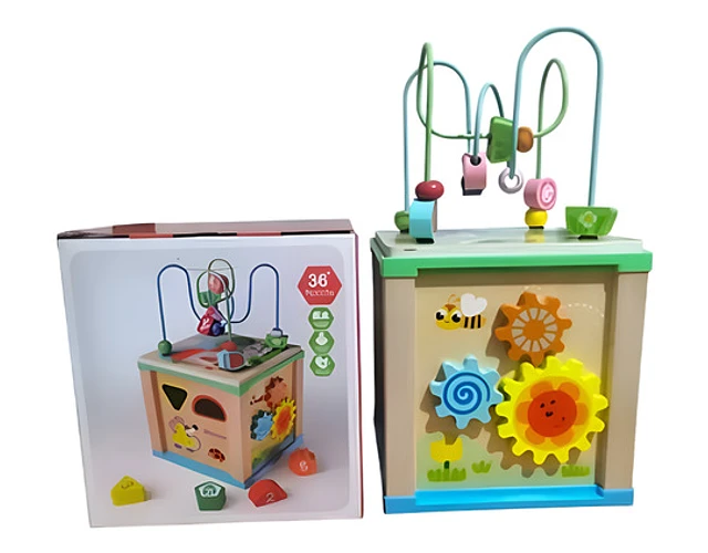 CAJA DE MOTRICIDAD CON PIZARRA - 1