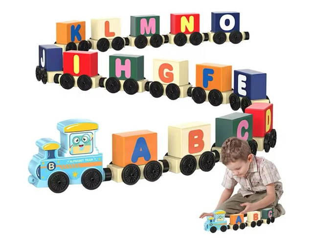 TREN CON NUMEROS MULTICOLOR PARA NIÑOS - 1