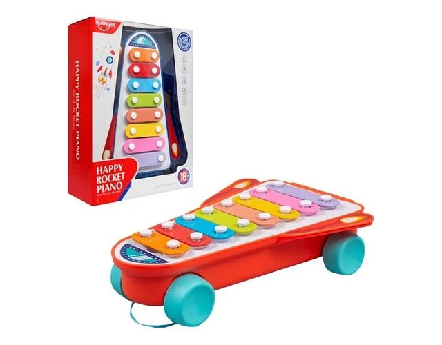 XILOFONO INTERACTIVO COLORES CON RUEDAS - 1
