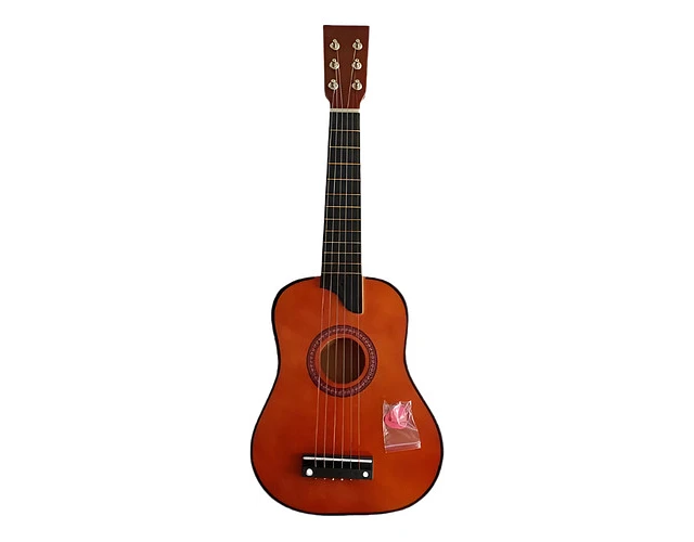 GUITARRA DE MADERA ACUSTICA PARA NIÑOS - 1
