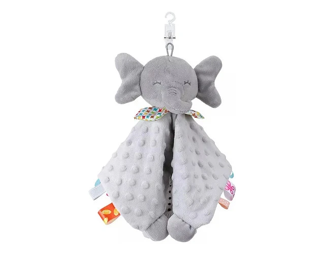 TUTO APEGO PELUCHE PARA BEBES ELEFANTE - 1