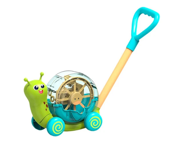 CARRITO CAMINADOR DE ARRASTRE LANZA BURBUJAS - 1