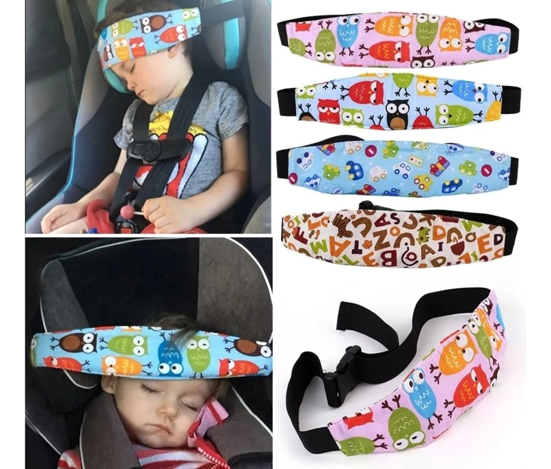 CINTURÓN DE SEGURIDAD SUJETA CABEZA BEBES Y NIÑOS - 2