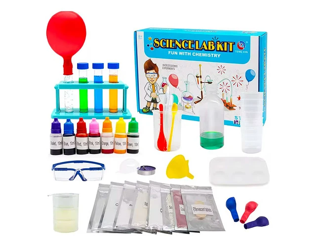 KIT DE CIENCIA QUIMICA 23 EXPERIMENTOS PARA NIÑOS - 1